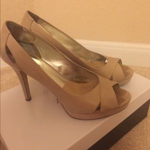 Alfani peep toe heels